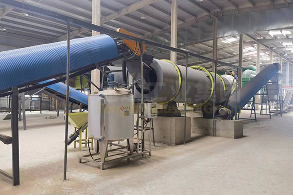 新疆十萬噸有機(jī)無機(jī)復(fù)混肥生產(chǎn)線發(fā)貨