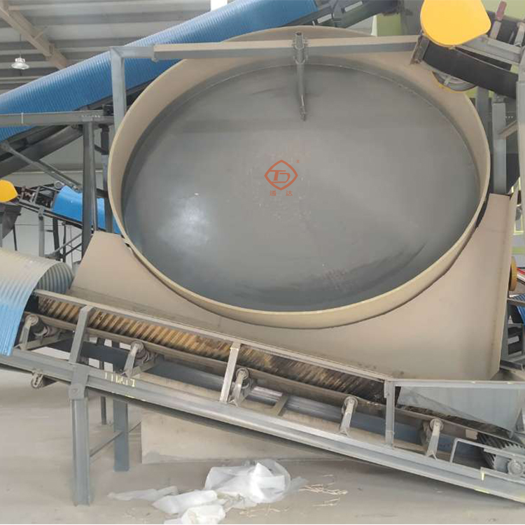 圓盤造粒機生產能力2-3t/h，工作原理